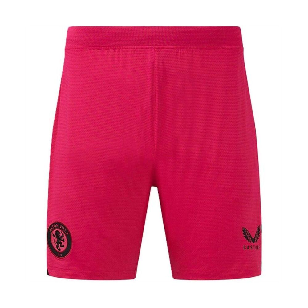 Castore Unisex Adult Goalkeeper Aston Villa FC Football Shorts / Briar Purple